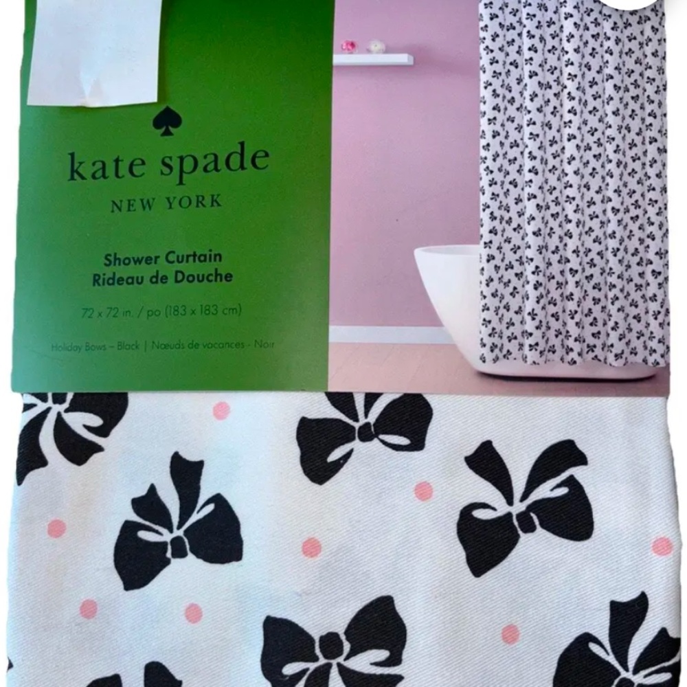 Kate Spade shower curtain